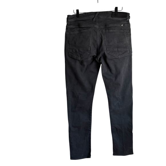 G Star Mens Jeans 32X30 G raw G Bleid Black Distressed Slim Workwear 90s - Picture 14 of 16